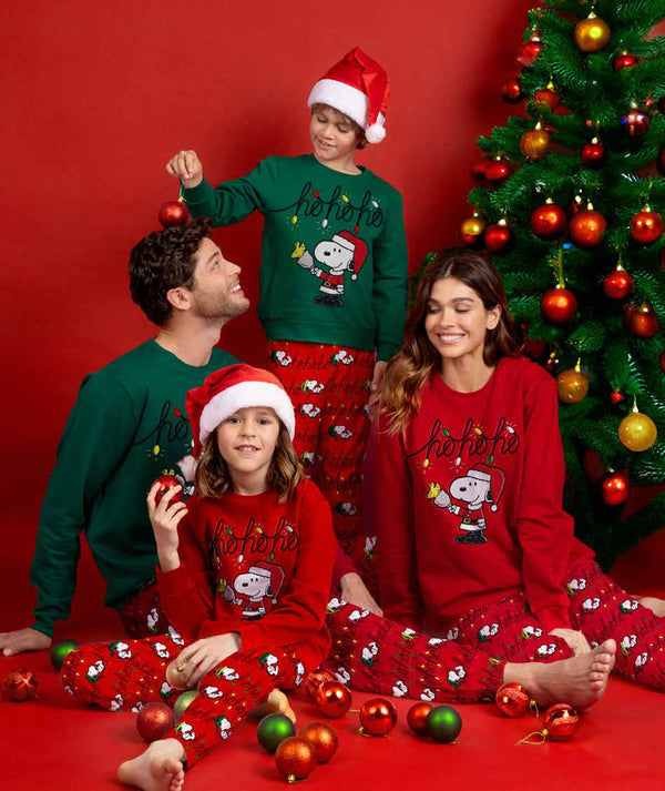 SNOOPY PIGIAMA UOMO NATALIZIO 62017-0