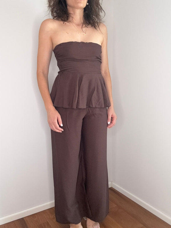 COORDINATO "SUNDAY" MARRONE