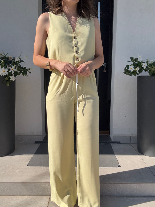 COORDINATO "RIVERFLOW" GIALLO