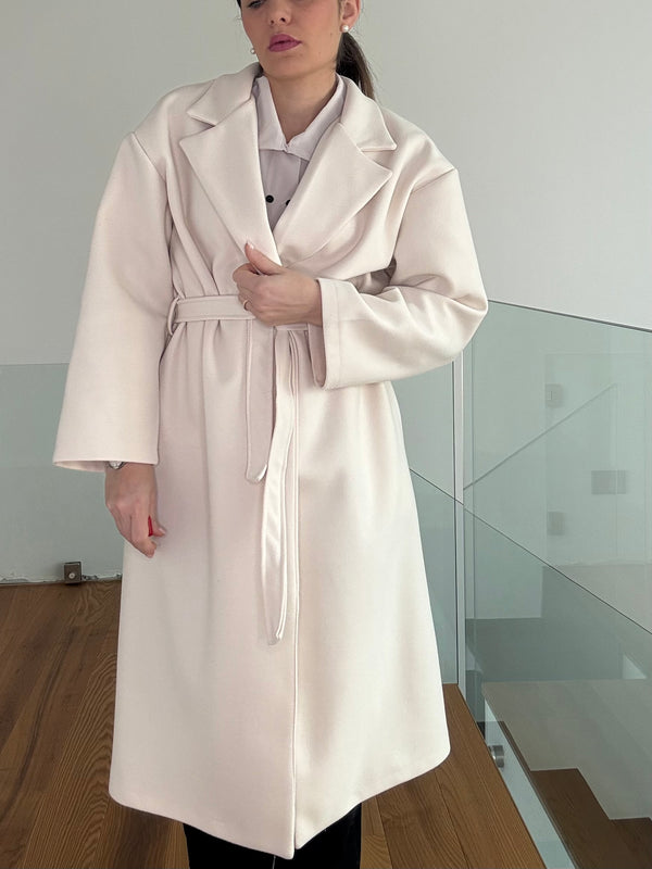 CAPPOTTO CON FUSCIACCA PANNA