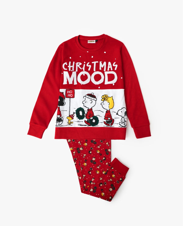 PEANUTS PIGIAMA BIMBA "SNOOPY"NATALE