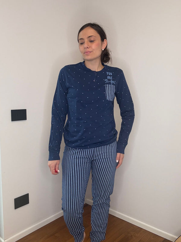 PAPRIKA & ZENZERO PIGIAMA LUNDA DONNA PP07