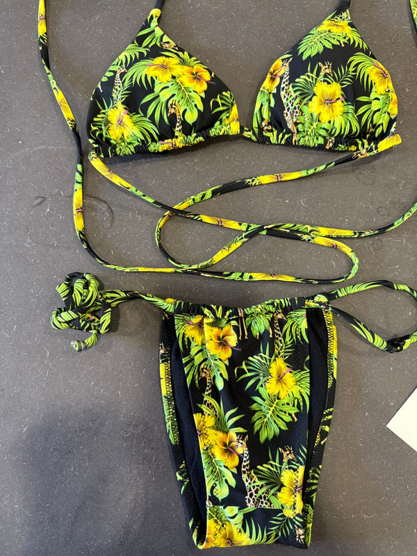 MATINèE BIKINI GIRAFFA NERO