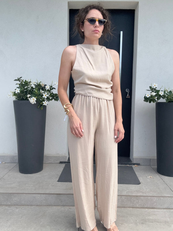 COORDINATO "FIOCCO" BEIGE