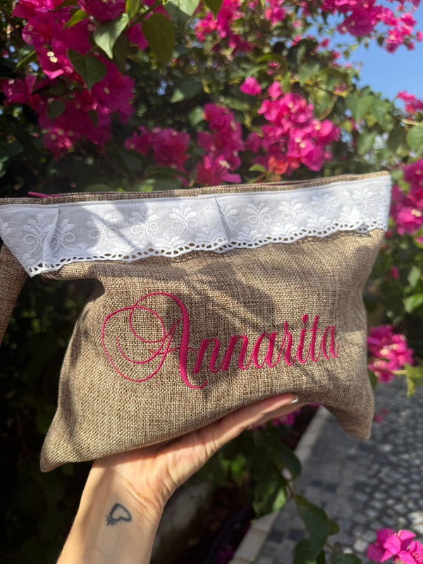 POCHETTE "BODINERO" PERSONALIZZATA