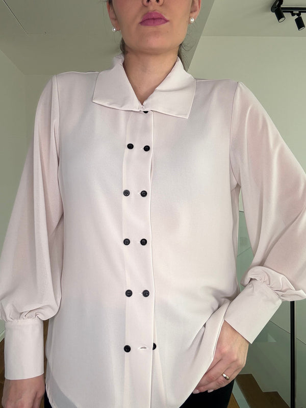CAMICIA "DOPPIO BOTTONE" BEIGE