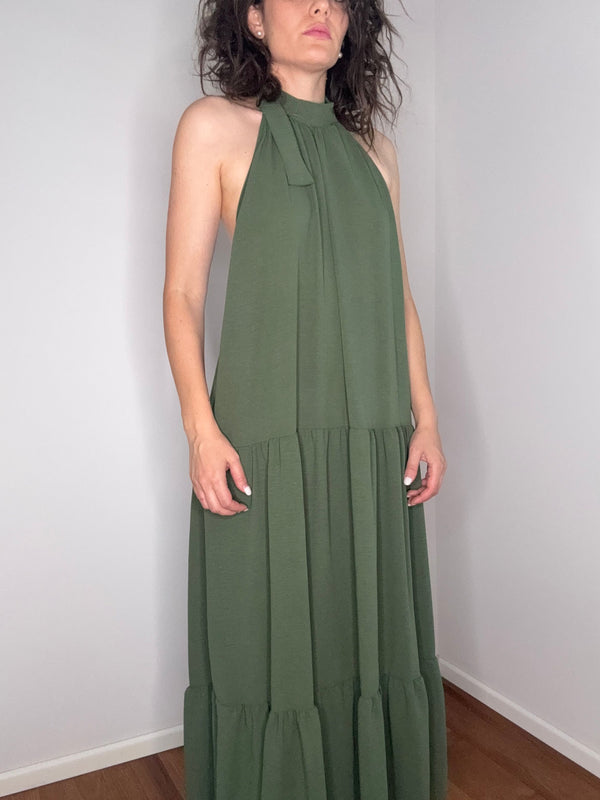 ABITO CLEOPATRA VERDE MILITARE