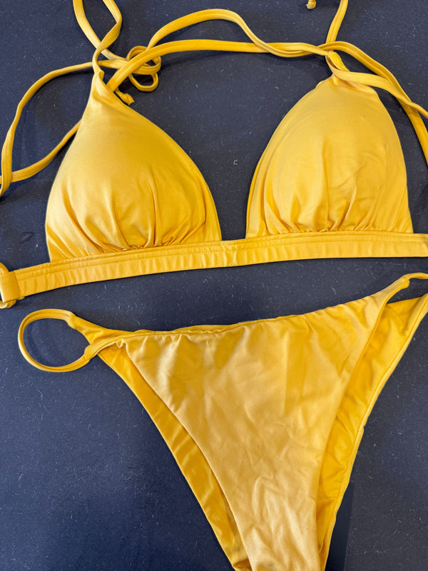 MATINèE BIKINI GIALLO OCRA