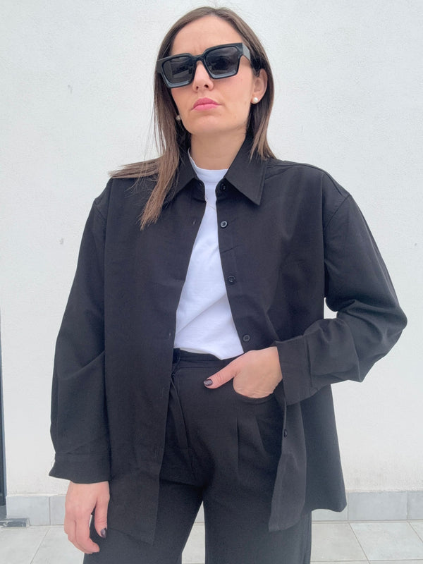 COORDINATO GLAY CON CAMICIA NERO