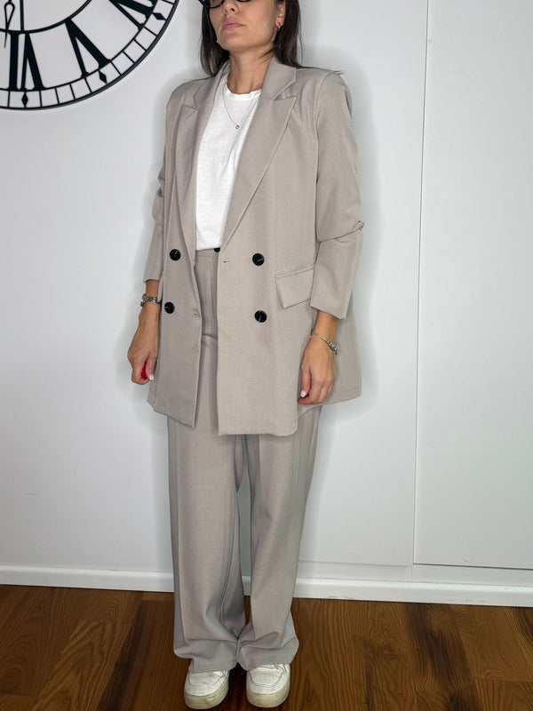 TAILLEUR DOPPIOPETTO GRIGIO