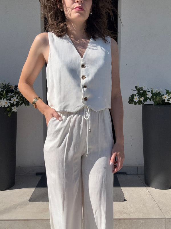 COORDINATO "RIVERFLOW" BIANCO
