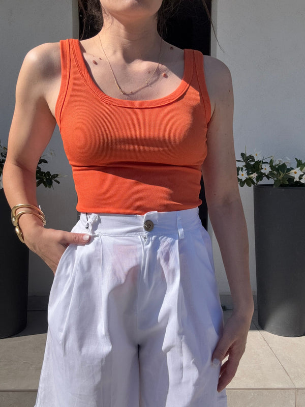 CANOTTA BASIC A COSTINA ARANCIO