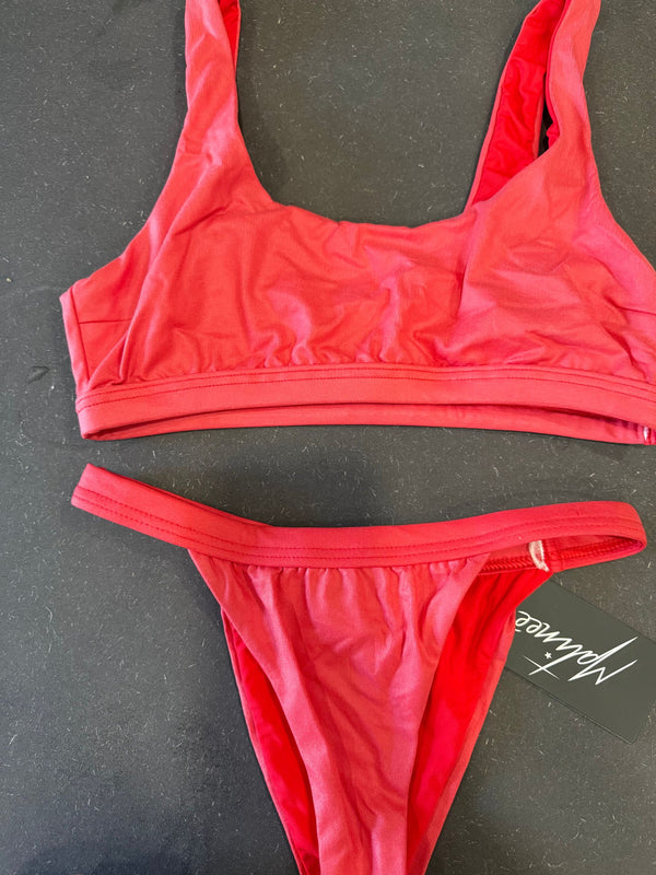 MATINèE BIKINI CORPETTO ROSSO