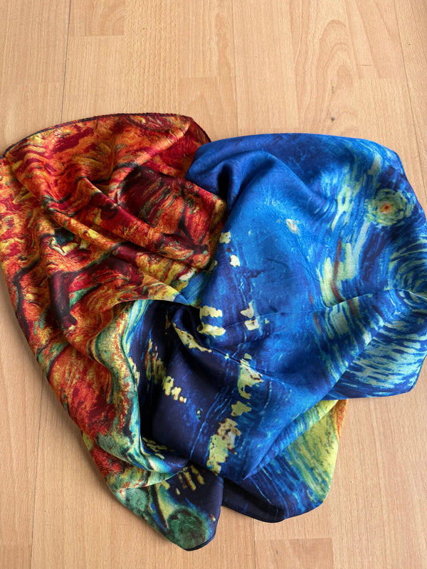 FOULARD STAMPA ASTRATTA