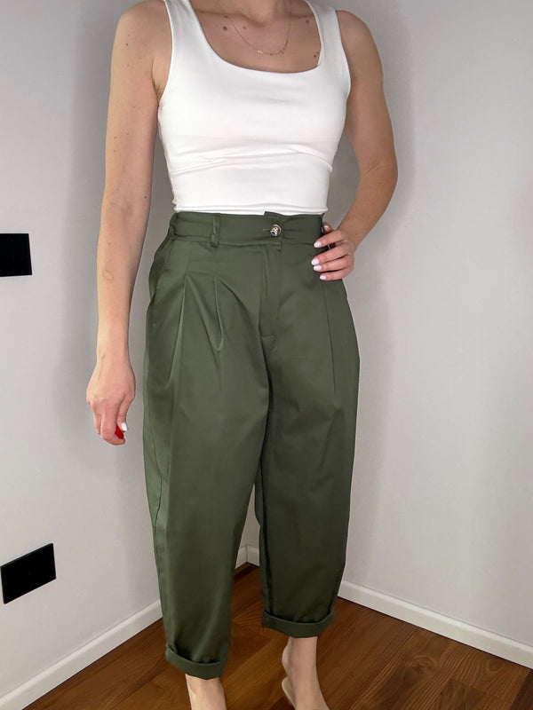PANTALONE BALLON "BODINERO" VERDE MILITARE