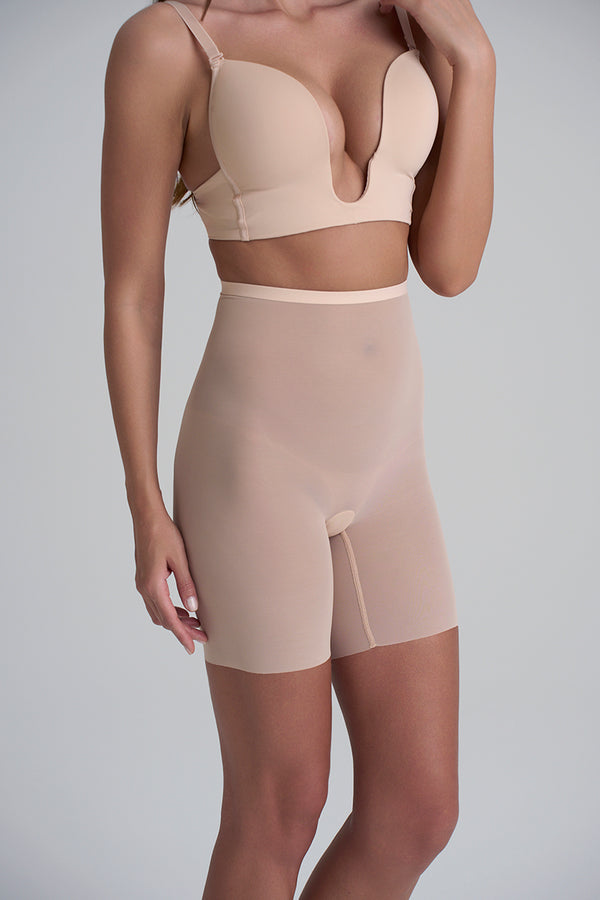 BYE BRA PANTALONCINI VITA ALTA IN TULLE FORMING