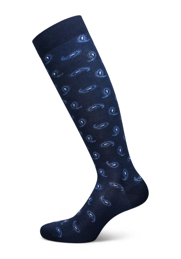 PHILIPPE MATIGNON CALZINO LUNGO UOMO "PAISLEY"