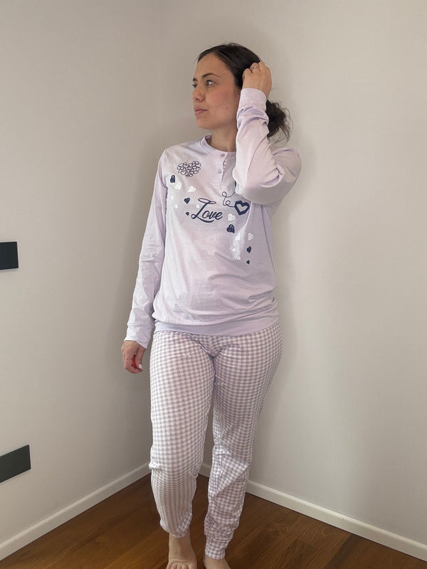 PAPRIKA & ZENZERO PIGIAMA DONNA IN COTONE