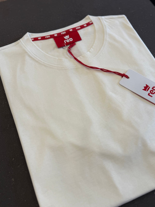 RED T-SHIRT UOMO "TINTA UNITA"