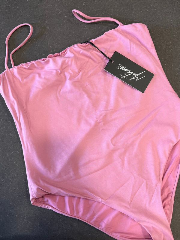 MATINèE BIKINI INTERO MONOCOLORE ROSA