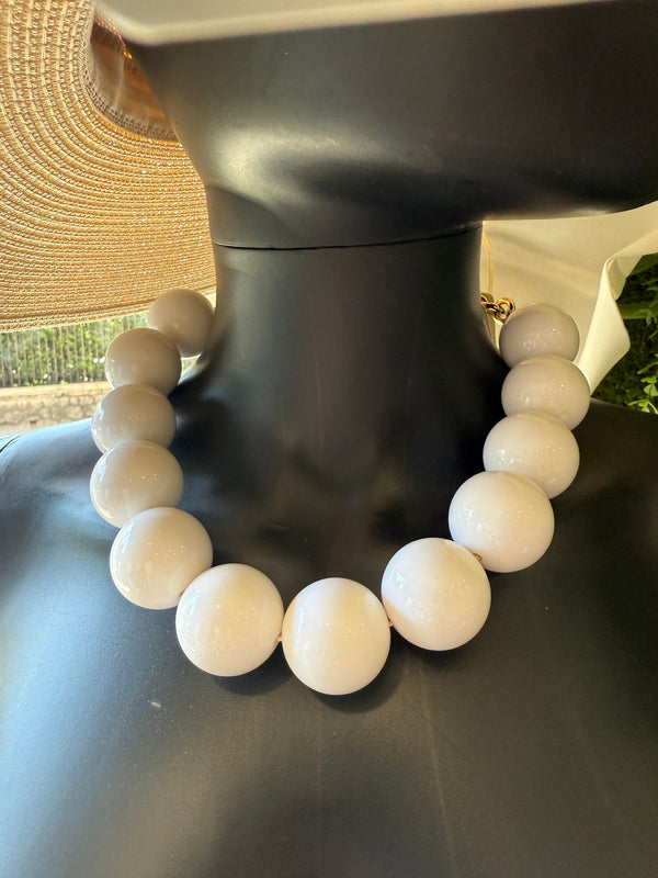 COLLANA PERLE "LARGE" BIANCA