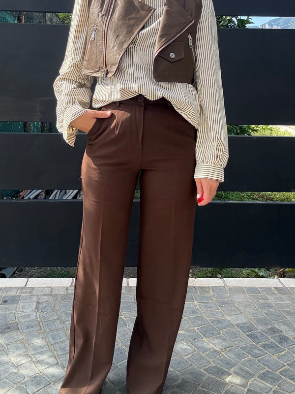 PANTALONE "BEST SELLER" MARRONE