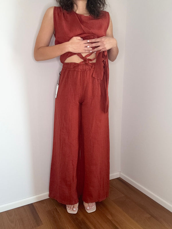 PANTALONE "THODAMI" BRUCIATO